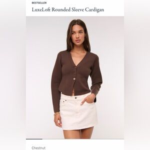 Abercrombie & Fitch Brown Women's Cardigan